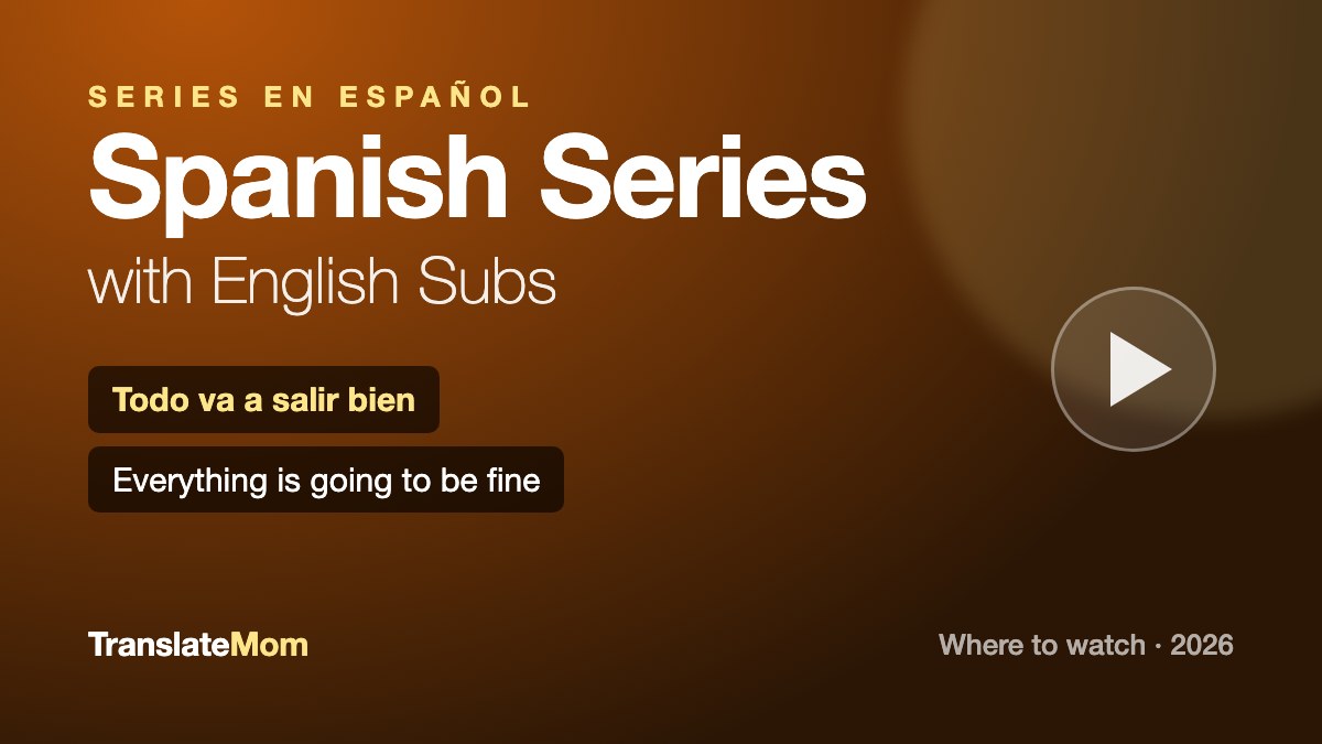 Spanish Series With English Subs: Top Platforms to Watch in 2026